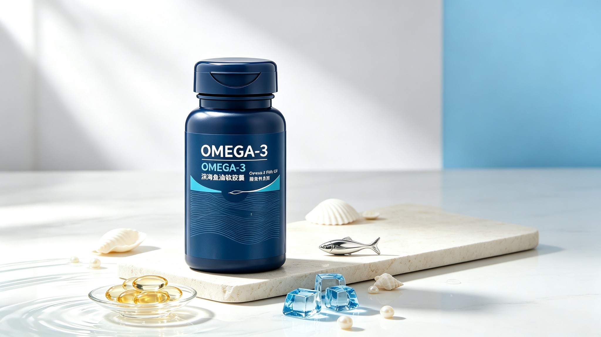 OMEGA-3/DHA&EPA鱼油软胶囊